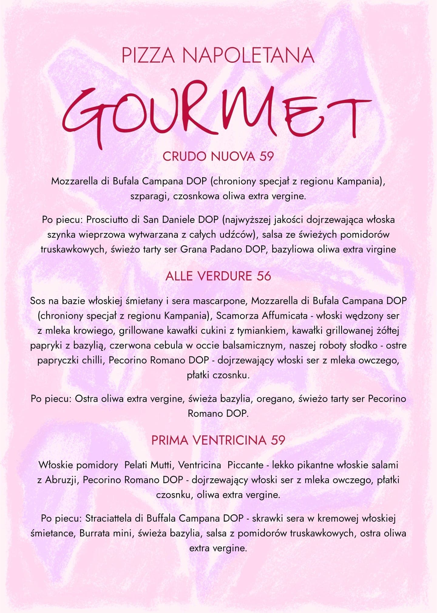 Menu sezonowe